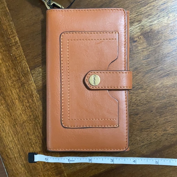 Carhartt Bags Carhartt Womens Signature Phone Clutch In Tan Poshmark
